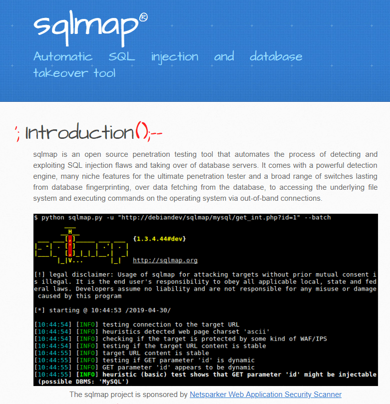 SQLmap